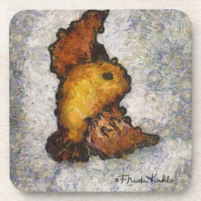 Porta-copo Frida Kahlo Monet-Style Pinting (Frente)