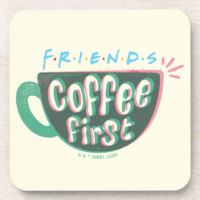 Porta-copo FRIENDS™ | Café Primeiro (Frente)