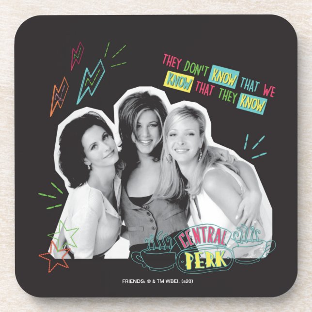 Porta-copo FRIENDS™ | Monica, Rachel & Phoebe (Frente)