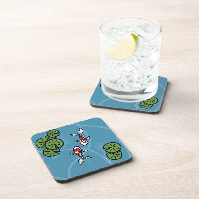 Porta-copo Fuku e Heiwa Square Coaster (Lado Direito)
