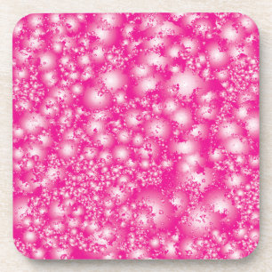 Porta-copo Fun PINK Abstract Ink Super Splash pattern