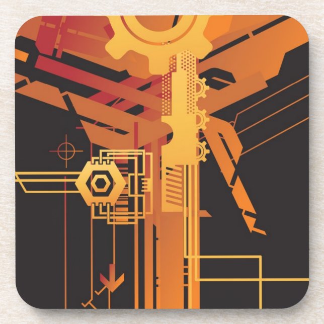 Porta-copo Fundo de intervalo mínimo técnico (Frente)