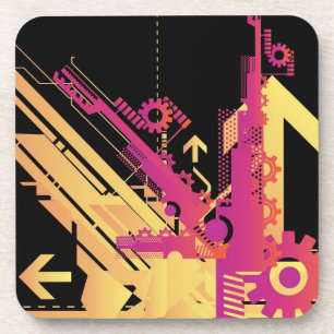 Porta-copo Fundo de intervalo mínimo técnico 7