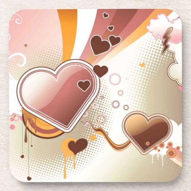 Porta-copo Fundo denominado do design (Frente)