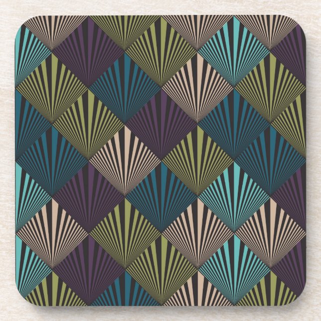 Porta-copo Fundo do pop art (Frente)