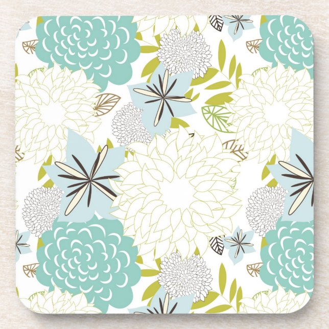 Porta-copo Fundo floral (Frente)