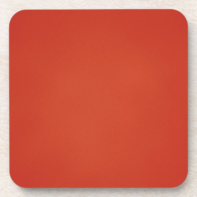 Porta-copo Fundo Vermelho Quente Granulado (Frente)