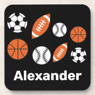 Porta-copo Funny Sports Balls