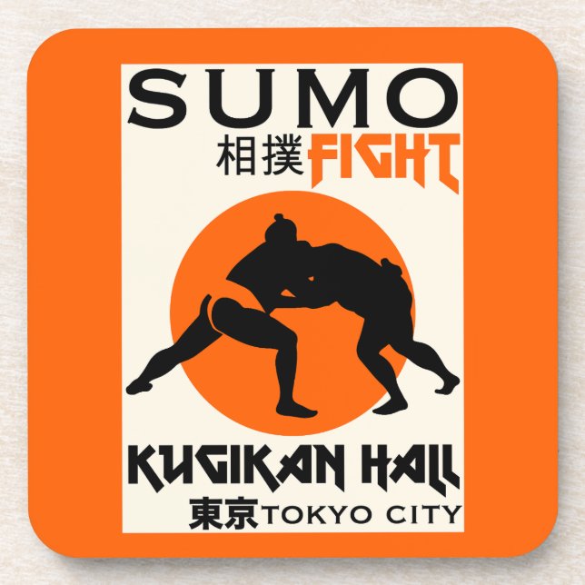 Porta-copo Funny Sumo Wrestler (Frente)