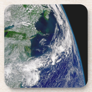 Porta-copo Furacões Em Uma Terra Parcial.