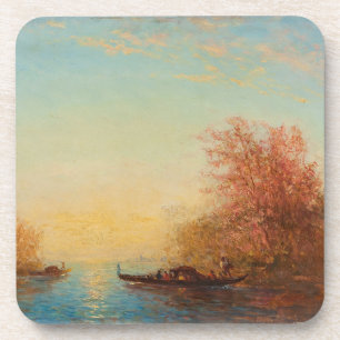 Porta-copo Fusine, Environs De Venise - Félix Ziem