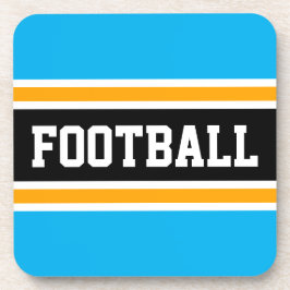 Porta-copo FUTEBOL Céu Atlítico Azul Tiras Amarelas Amarelas 