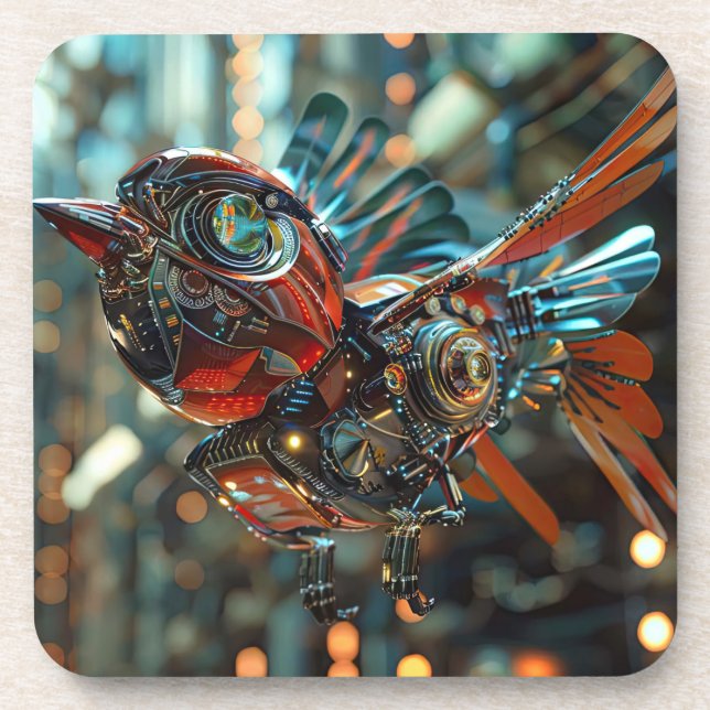 Porta-copo Futuro pardal eletrônico super potente (Frente)