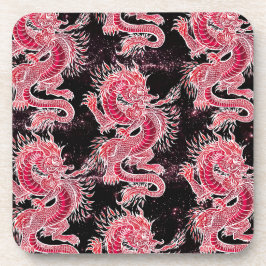 Porta-copo Galáxia do Dragão Vermelho