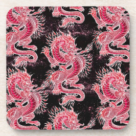 Porta-copo Galáxia do Dragão Vermelho