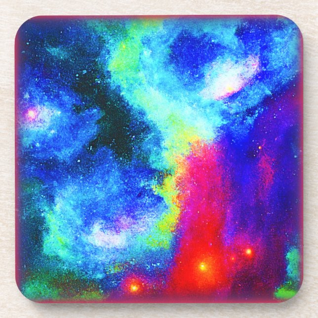 Porta-copo Galaxy Nebula Design. Comprar Agora (Frente)