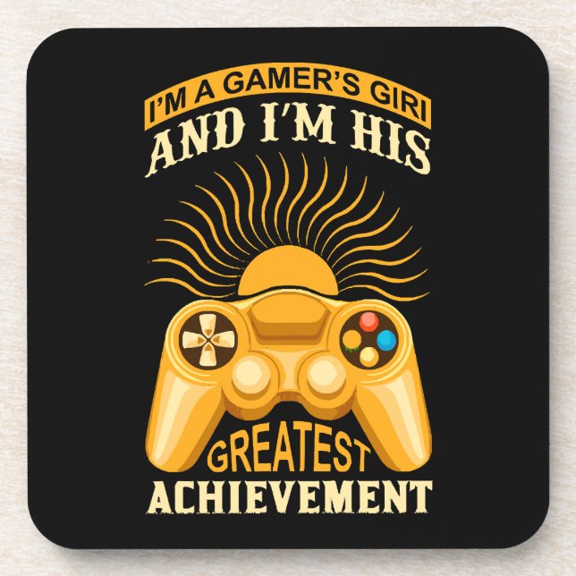 Porta-copo Garota gamer (Frente)