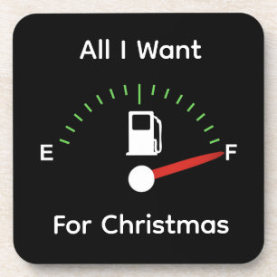 Porta-copo Gasolina para o Natal
