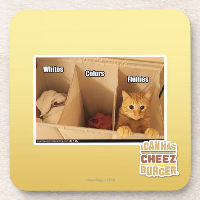 Porta-copo Gato da lavanderia (Frente)