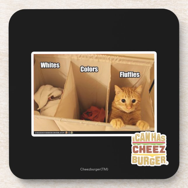 Porta-copo Gato da lavanderia (Frente)