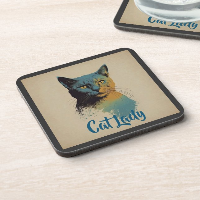 Porta-copo Gato-De-Bebida (Left Side)