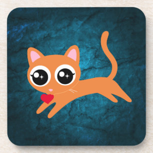 Porta-copo Gato de Gato de Gato Coração de Ladrão de Gatos