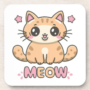 Porta-copo gato fofo mia