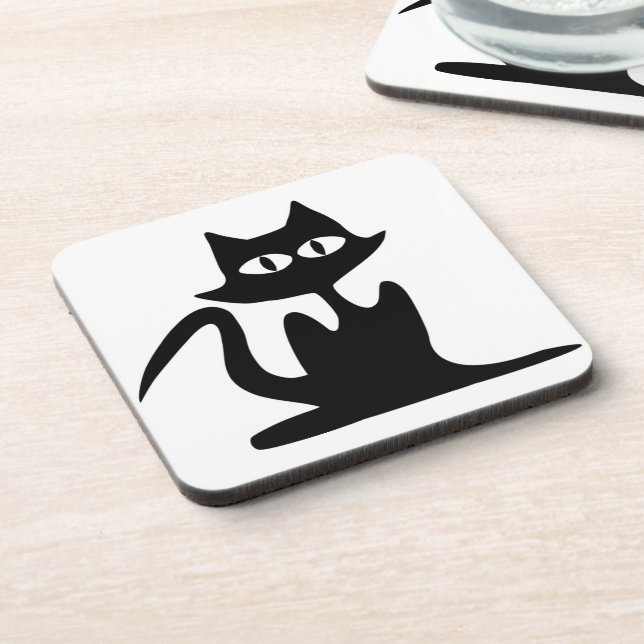 PORTA-COPO GATO PRETO (Left Side)