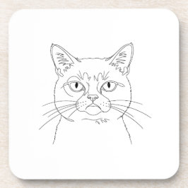 Porta-copo Gato rabugento