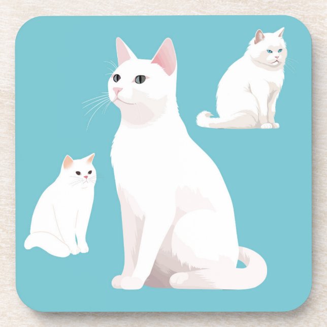 Porta-copo Gatos Discretos (Frente)