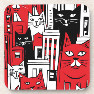 Porta-copo Gatos em Nova Iorque