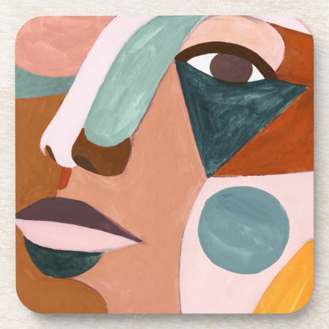 Porta-copo Geo Half Face (Frente)