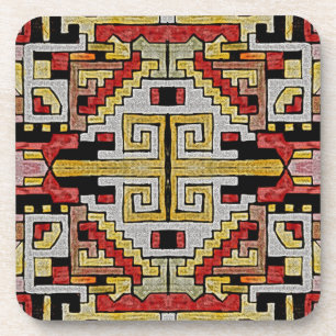 Porta-copo Geomethric Tribal/Ethnic Pattern