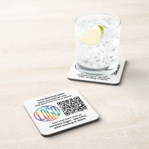 Porta-copo Gerador de Código QR e Produtos Promocionais com o