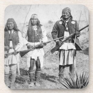 Porta-copo Geronimo e três de seus guerreiros de Apache, 188