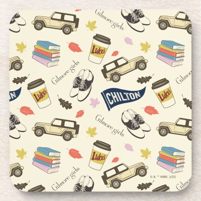 Porta-copo Gilmore Girls Chilton Fall Pattern (Frente)