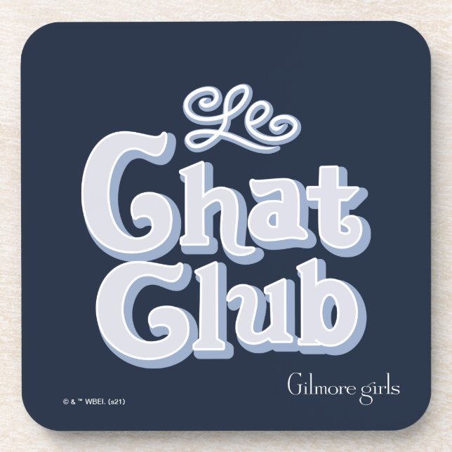 Porta-copo Gilmore Girls | Le Chat Club (Frente)