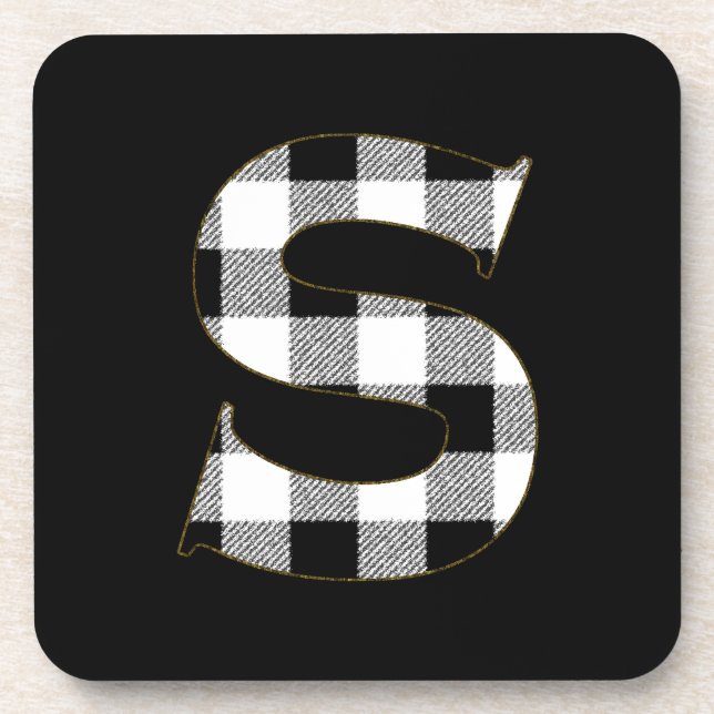 Porta-copo Gingham Check S (Frente)