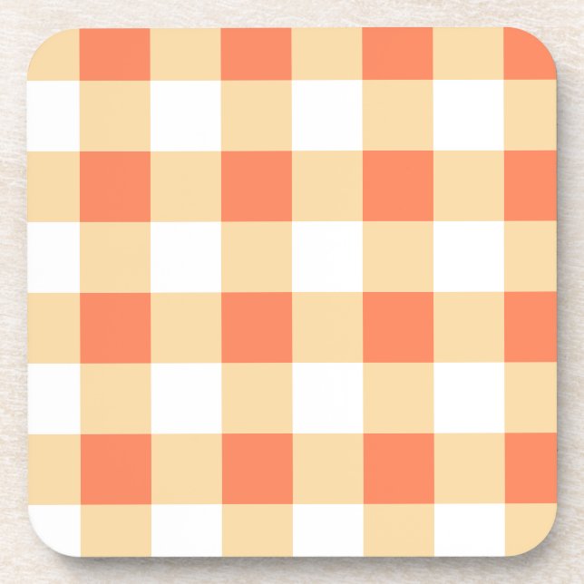 Porta-copo Gingham Pattern (Frente)