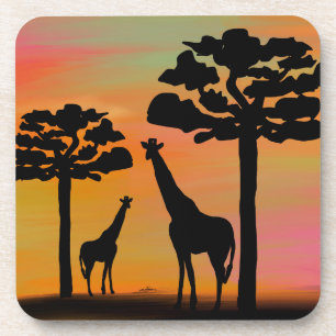 Porta-copo Girafa animal