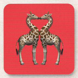 Porta-copo Girafas Apaixonadas