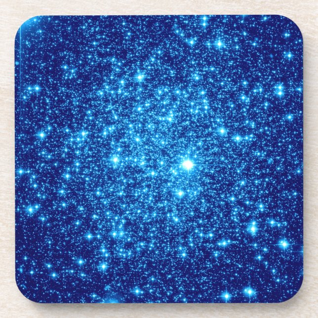 Porta-copo Glitter Astral Azul (Frente)