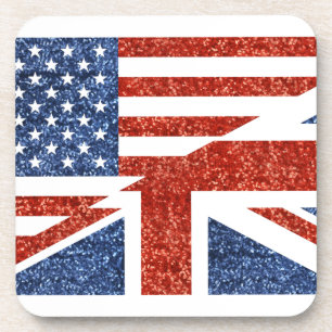 Porta-copo glitter usa uk