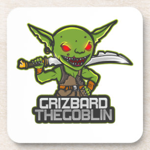 Porta-copo Goblin chamado Grizbard