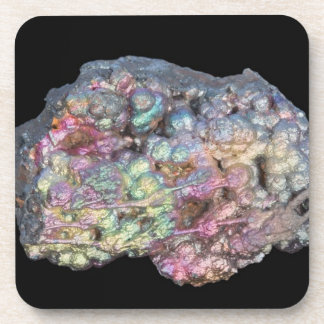 Porta-copo Goethite que mostra o Iridescence