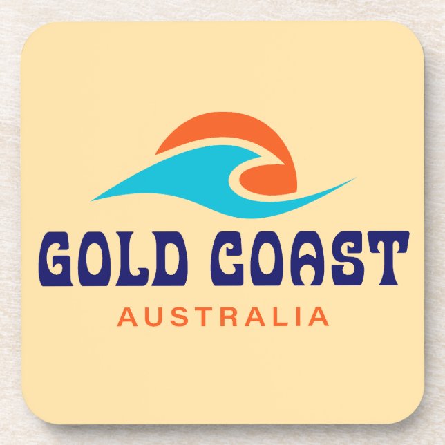 Porta-copo Gold Coast Australia (Frente)