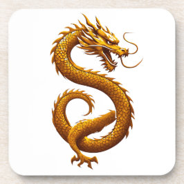 Porta-copo Golden Dragon