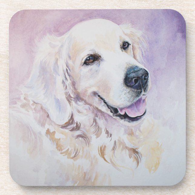 Porta-copo Golden retriever (Frente)