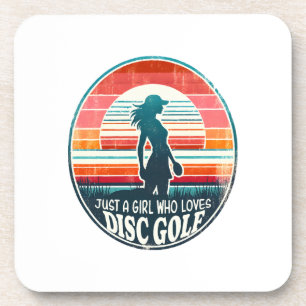 Porta-copo Golfe em Disco das Mulheres - Mulher de Golfe Fris