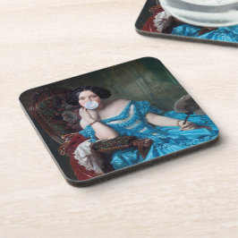 Porta-copo Goma-bolha Diva em cebola azul